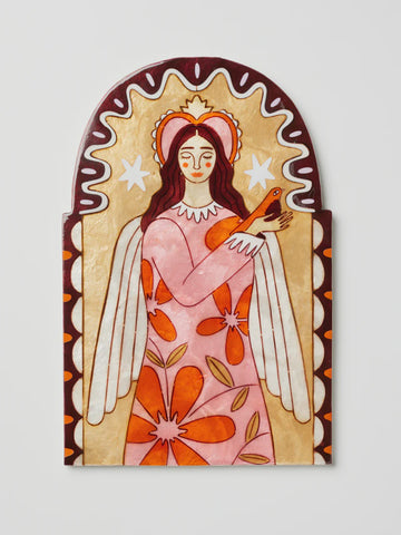 Gardienne Angel Mustard Wall Art