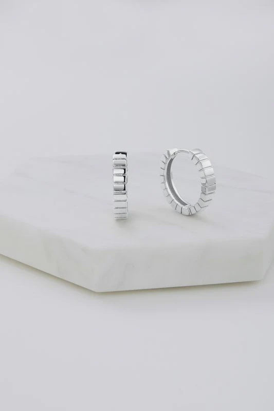 Willow Hoop - Silver (7112)