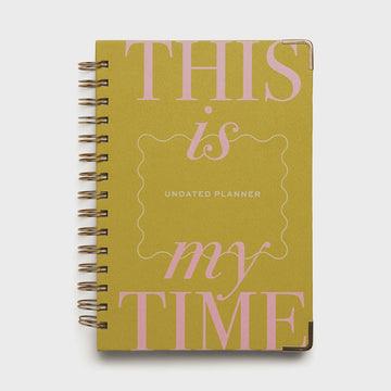 Undated 13 Mo Perpetual Planner - My Time