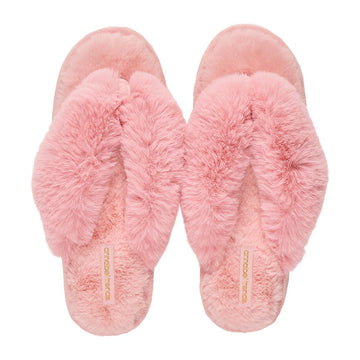 Cosy Luxe Thongs - Pink Lemonade