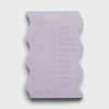 Wavy Daily Notepad - Lilac