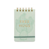 Vintage Sass Twin Wire Notepad - Free Hugs