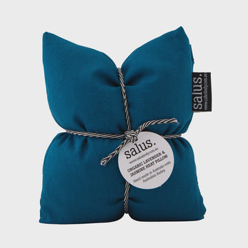 Organic Lavender & Jasmine Heat Pillow - Denim