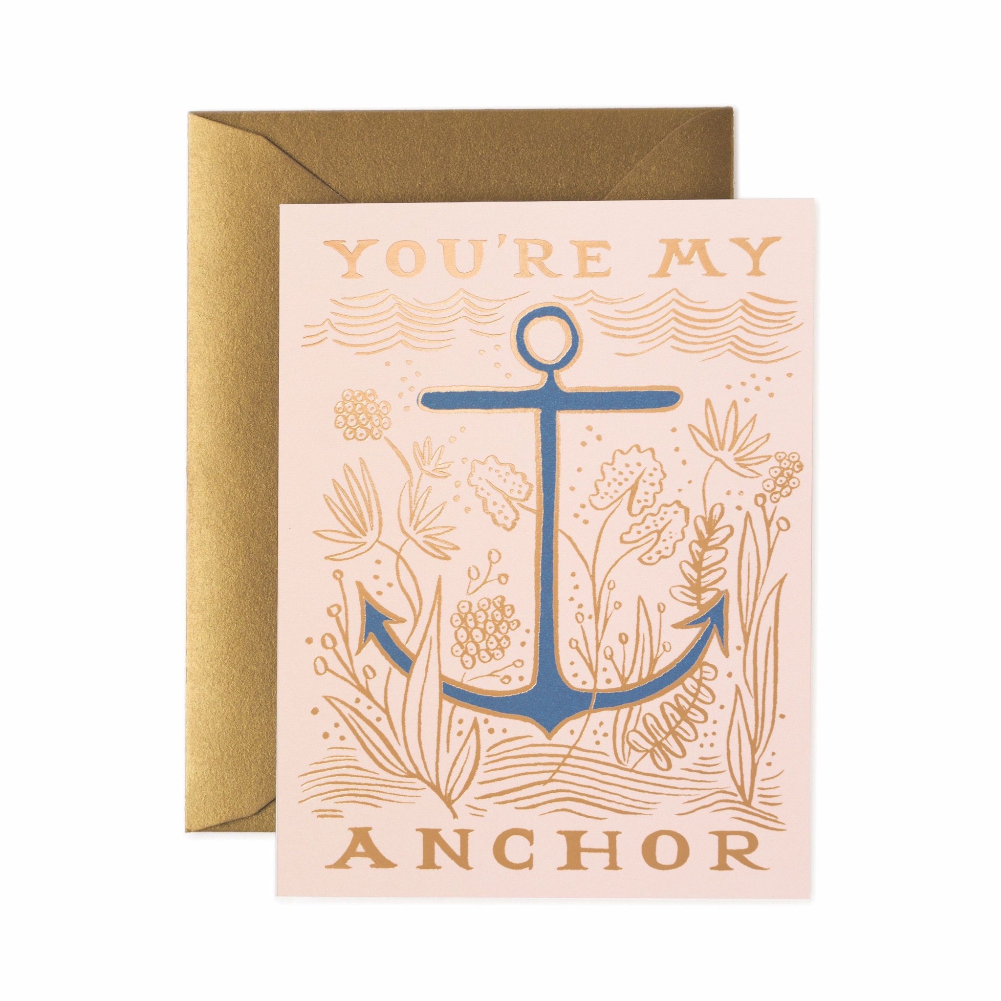 Rifle Paper Co - Single Card - My Anchor