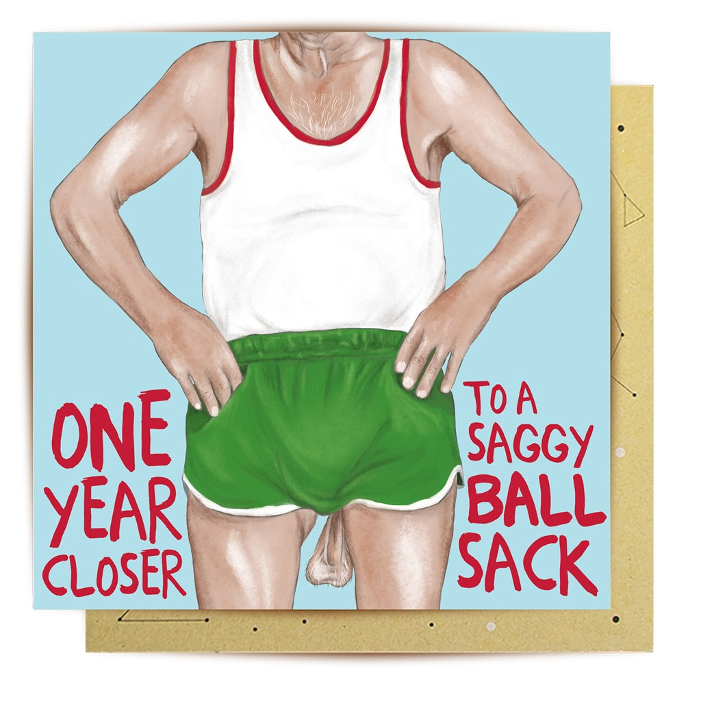 Card Old Man Ball Sack card-old-man-ball-sack