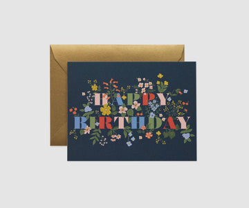 Rifle Paper Co - Single Card - Mayfair Birthday