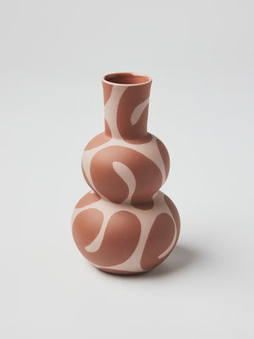 Happy Vase Terracotta Pink