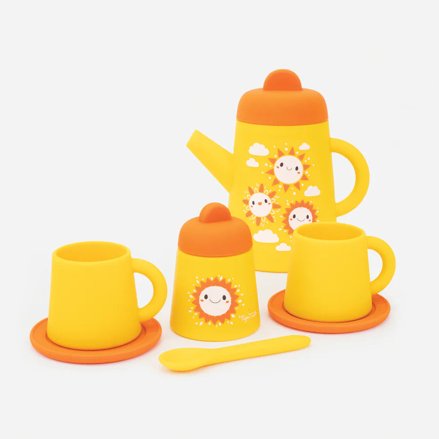 Silicone Tea Set - Sunny Days - Handworks Nouveau Paperie