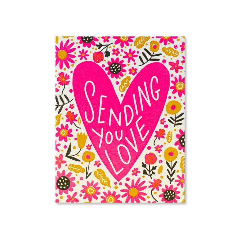 Hello Lucky - Single Card - Sending Love