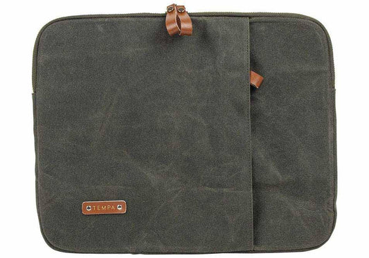 Avery Olive Green Laptop Sleeve - Handworks Nouveau Paperie
