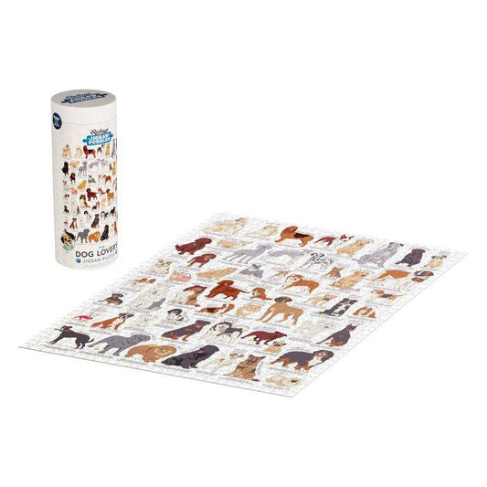 Dog Lovers 1000 Piece Puzzle - Handworks Nouveau Paperie