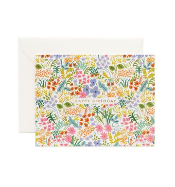 Rifle Paper Co - Single Card - Prairie Birthday - Handworks Nouveau Paperie