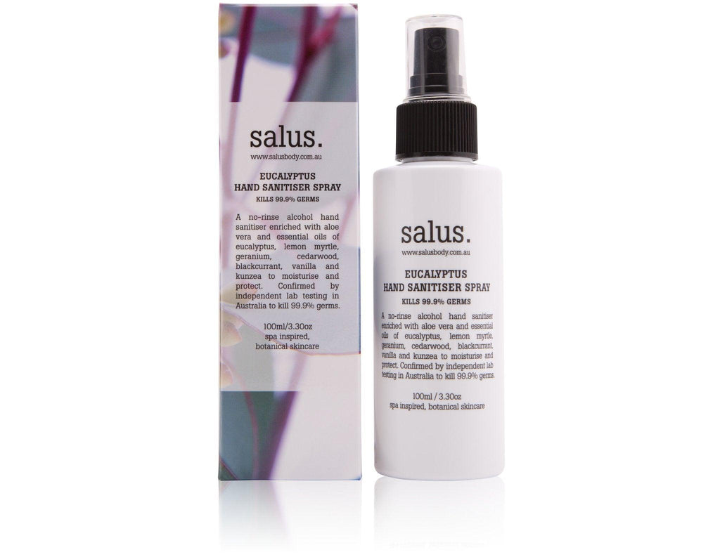 SALUS - EUCALYPTUS HAND SANITISER SPRAY - Handworks Nouveau Paperie