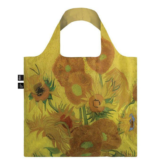 Shopping Bag - Van Gough - Sunflowers - Handworks Nouveau Paperie