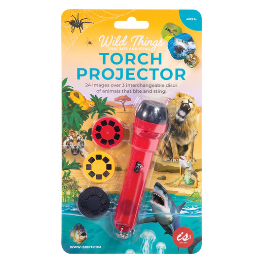Torch Projector - Wild Things That Bite And Sting - Handworks Nouveau Paperie