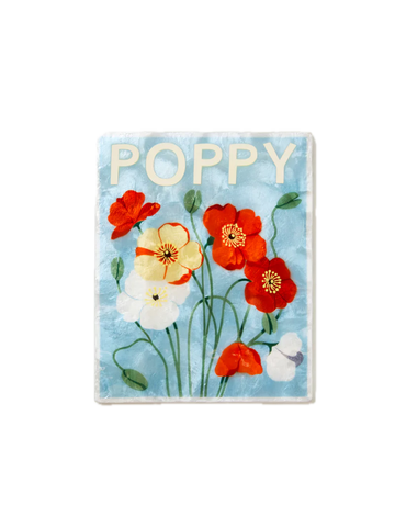 Market Wall Art Poppy