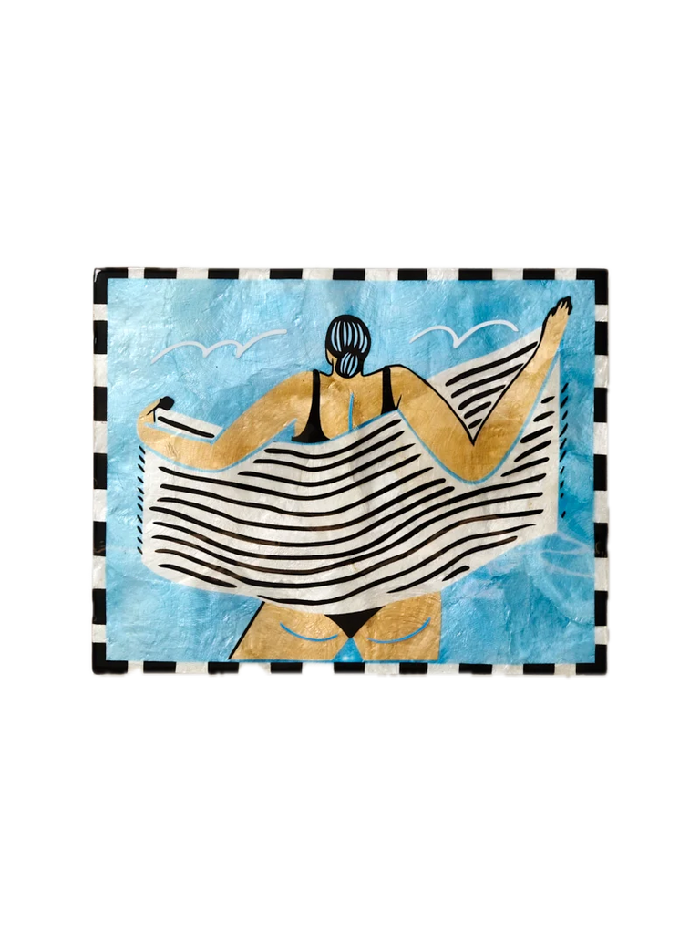 Beach Day Wall Art Towel Off