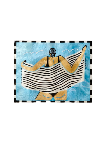 Beach Day Wall Art Towel Off