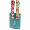 Hair Clips - Fuchsia/Summer Deco