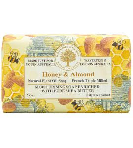 Natural Plant Oil Soap - Almond And Honey