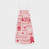 Screen Print Apron - F Word - Xmas Red
