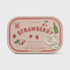 Bistro Tin Candle - Strawberry 4.5oz/127g Printed