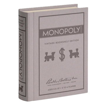 Monopoly UK Vintage Bookshelf Edition Board Game