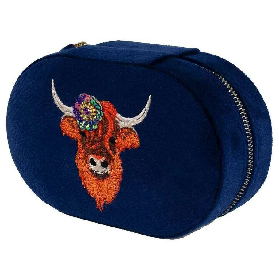 Highland Cow Jewellery Box