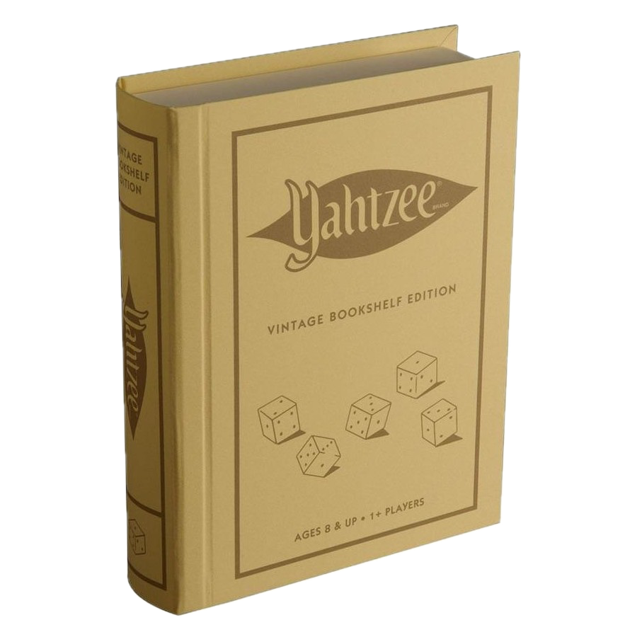 Yahtzee Vintage Bookshelf Edition Board Game