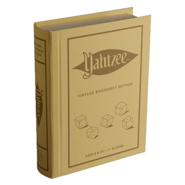 Yahtzee Vintage Bookshelf Edition Board Game