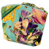 Printed Velvet Mini Pouch - Spring Flora