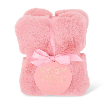 Cozy Luxe Heat Pillow - Pink Lemonade