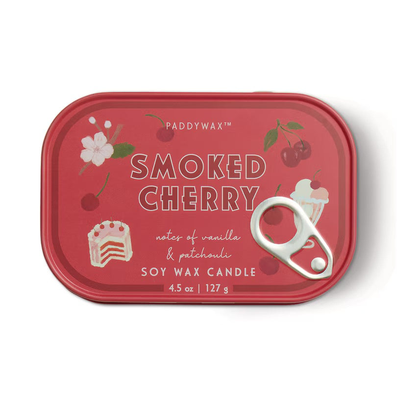 Bistro Smoked Cherry 4.5oz Tin, Candle