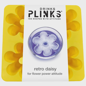 Ice Cube Trays Daisy Yellow