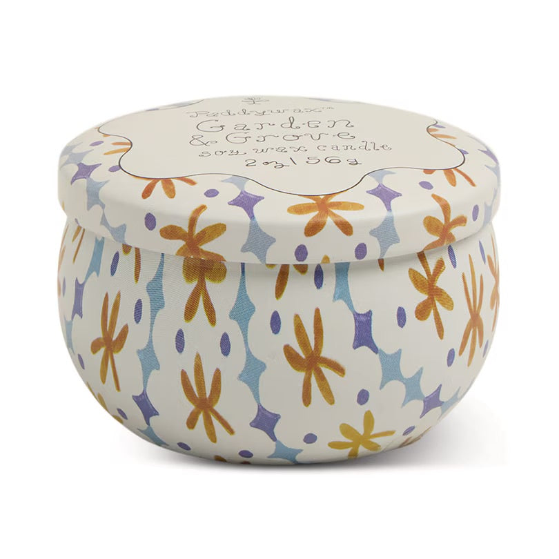 Garden & Grove Printed Tin 2oz, Candle