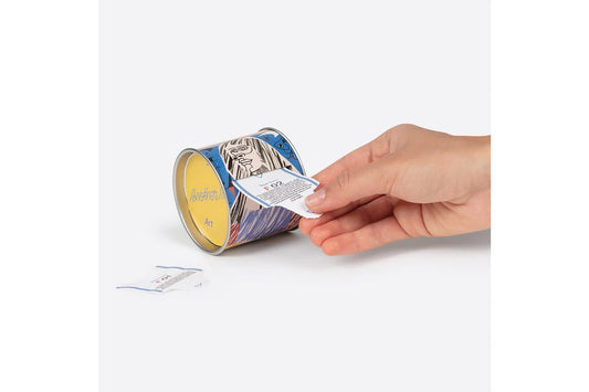 100 Curious Facts Paper Trivia Game Art