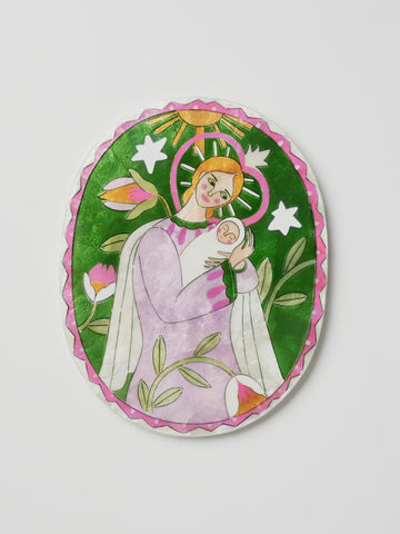 Gardienne Bebe Green Wall Art