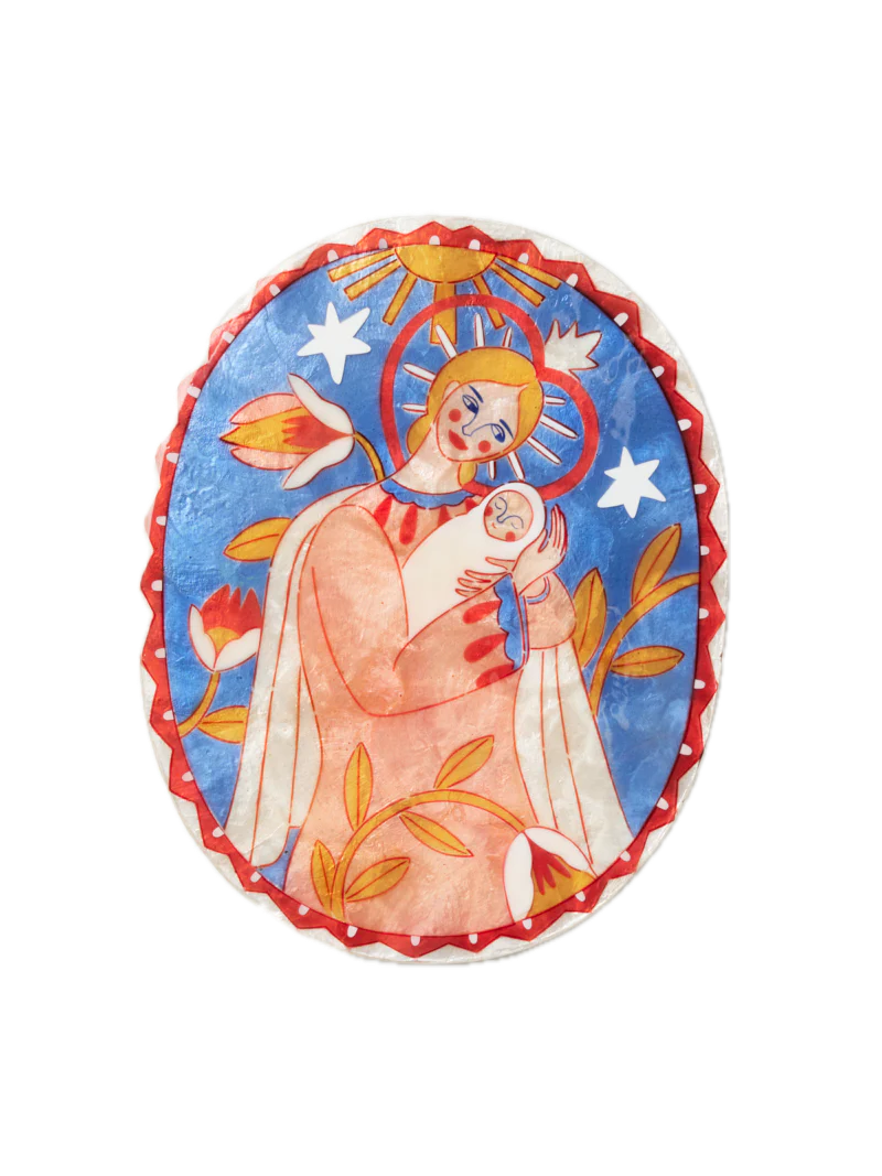 Gardienne Bebe Blue Wall Art