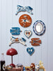 Paloma Heart Blue Horse