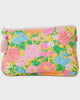 Follow The Sun Yellow Quilted Cotton Toiletry Purse