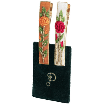 Hair Clips - Spring Garden