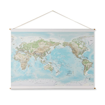World Map - Canvas - Small