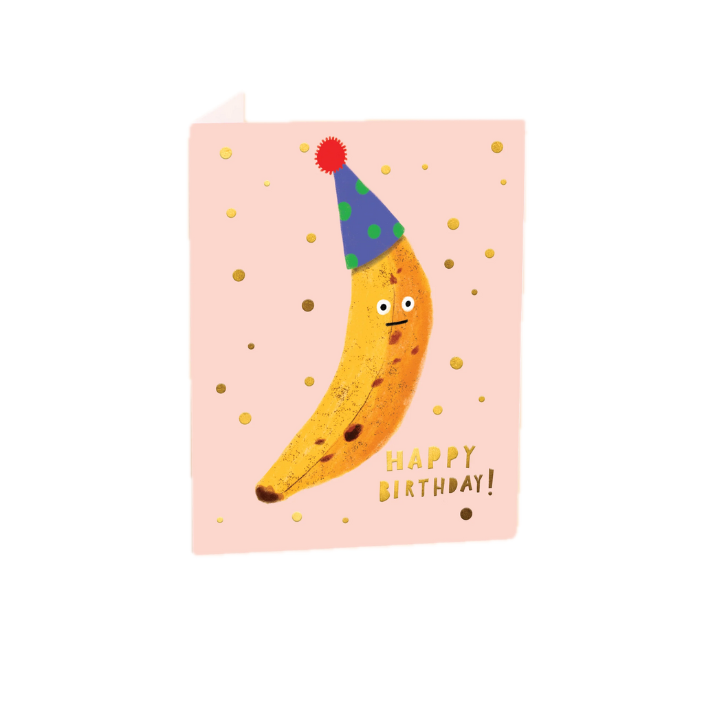 Carolyn Suzuki - Greeting Card - Banana Guy