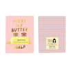 Carolyn Suzuki - Greeting Card - Butter Half