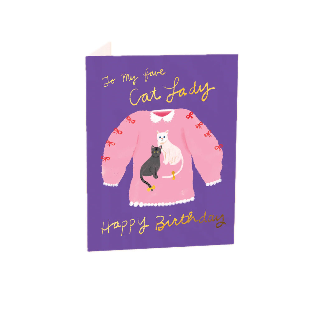 Carolyn Suzuki - Single Card - Cat Lady