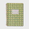FSC Mix Credit mall Twinwire Notebook - Green Lattice