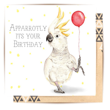 Card - Apparrotly It's Your Birthday