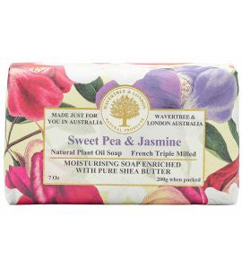Natural Plant Oil Soap - Sweet Pea & Jasmine