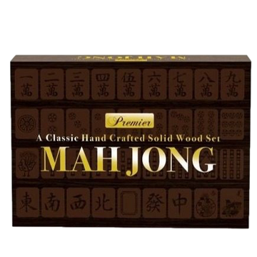 Premier Mahjong Wood Case (Mah Jong)