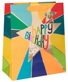 Star Rays Medium Gift Bag